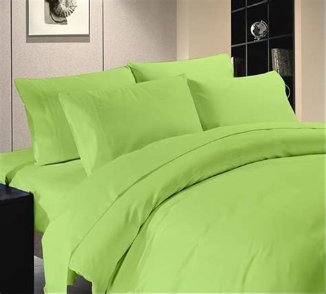 green cotton sheets